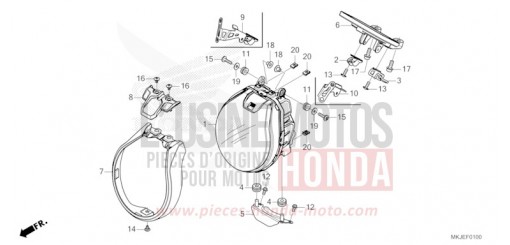 PROJECTEUR CB1000RAM de 2021